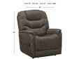Ashley Ballister Power Lift Recliner small image number 6