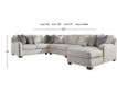 Ashley Dellara 4-Piece Sectional small image number 8