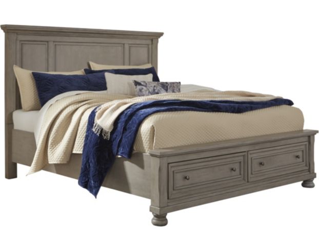 Ashley Lettner Queen Panel Storage Bed large