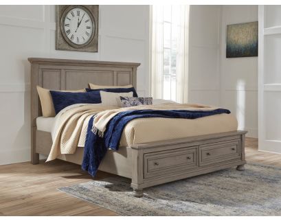 Ashley Lettner Queen Panel Storage Bed