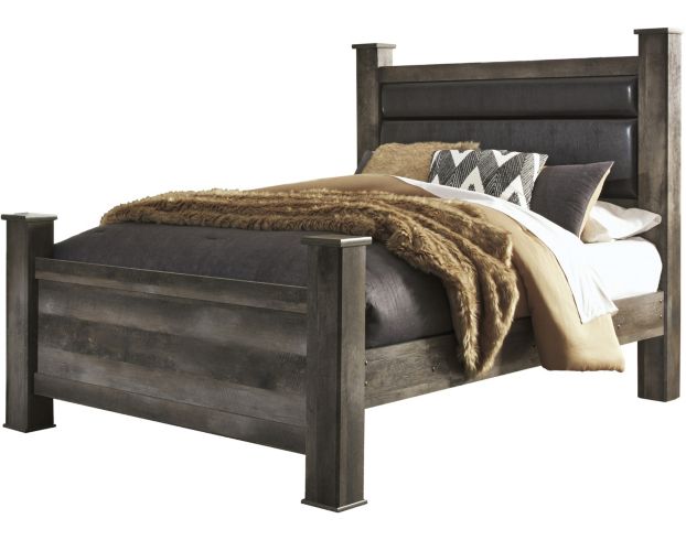 Ashley Wynnlow King Poster Bed large image number 1