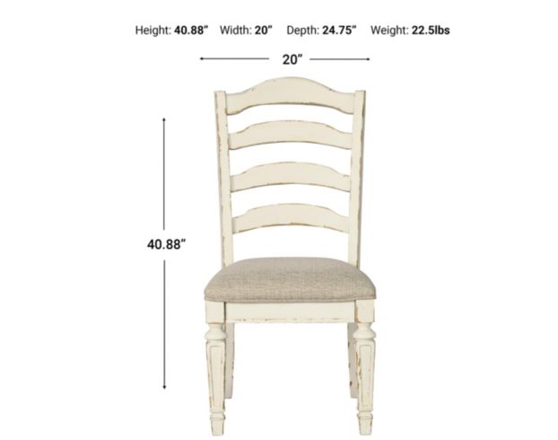 Ashley Realyn Dining Chair large image number 5