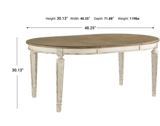 Ashley Realyn Table large image number 4