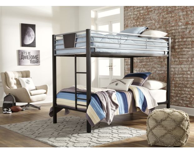 Ashley Dinsmore Twin/Twin Bunk Bed with Ladder large image number 2