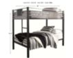 Ashley Dinsmore Twin/Twin Bunk Bed with Ladder small image number 6