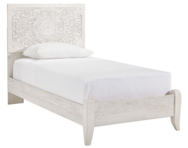 Ashley white twin bed online