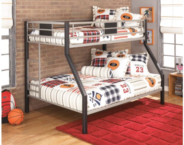 Ashley Dinsmore Twin/Full Metal Bunk Bed large image number 2