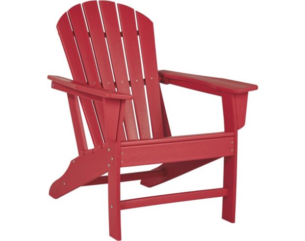 Ashley Sundown Treasure Red Adirondack Chair large image number 1
