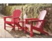 Ashley Sundown Treasure Red Adirondack Chair small image number 2