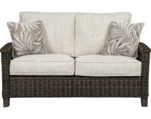 Ashley Paradise Trail Loveseat with Pillows