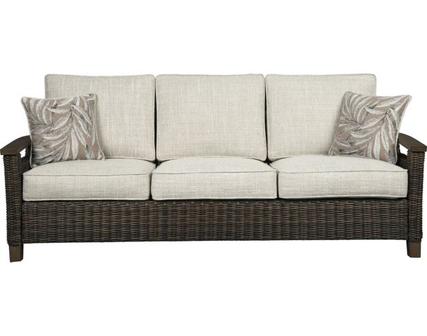 Ashley Paradise Trail Sofa with Pillows large image number 1