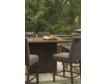 Ashley Paradise Trail Fire Pit Bar Table and 4 Stools small image number 3
