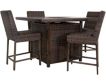 Ashley Paradise Trail Fire Pit Bar Table and 4 Stools small image number 2