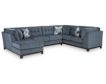 Ashley Maxon Place Navy 3-Piece  Sectional with Left Chaise small image number 1