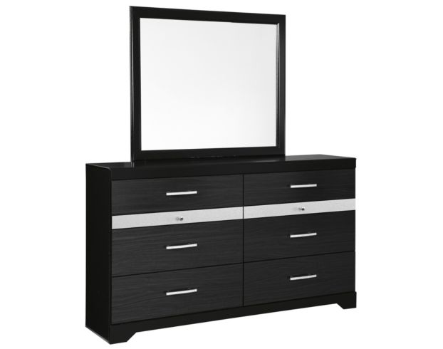 Ashley Starberry Dresser with Mirror large image number 1