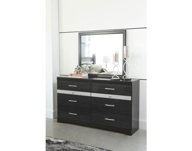 Ashley Starberry Dresser with Mirror large image number 2
