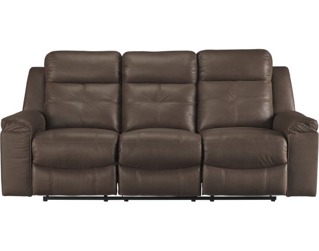 Ashley Jesolo Brown Reclining Sofa large image number 1