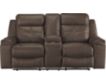 Ashley Jesolo Brown Reclining Console Loveseat small image number 1