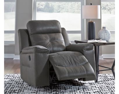 Ashley Jesolo Gray Rocker Recliner