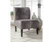 Ashley Triptis Charcoal Armless Accent Chair small image number 2