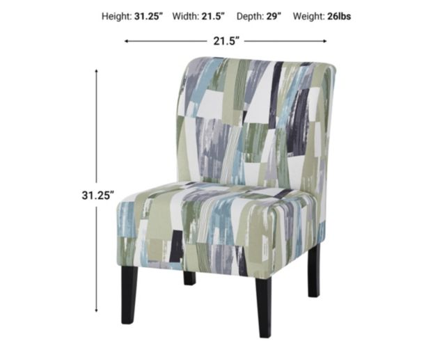 Ashley Triptis Blue Accent Chair large image number 3