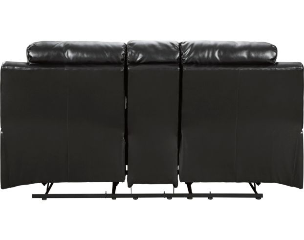 Ashley Kempten Black Reclining Sofa large image number 4