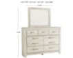 Ashley Bellaby Dresser with Mirror small image number 6