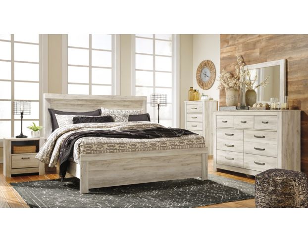 Ashley Bellaby King Panel Bed Set large image number 1