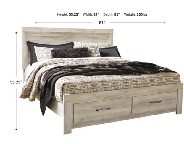 Ashley Bellaby 4-Piece King Bedroom Set large image number 2