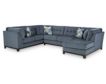 Ashley Maxon Place Navy 3-Piece Sectional with Right Chaise small image number 1