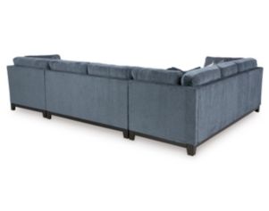 Ashley Maxon Place Navy 3-Piece Sectional with Right Chaise