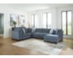 Ashley Maxon Place Navy 3-Piece Sectional with Right Chaise small image number 4