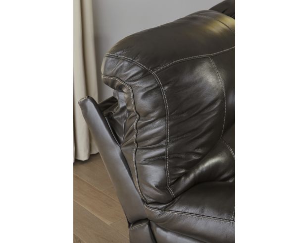 Ashley Hallstrung Power Reclining Leather Sofa large image number 5