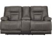Ashley Wurstrow Power Recline Leather Console Loveseat small image number 1