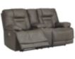 Ashley Wurstrow Power Recline Leather Console Loveseat small image number 4