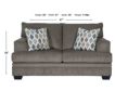 Ashley Dorsten Collection Slate Loveseat small image number 5
