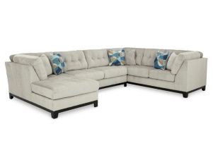 Ashley Maxon Place Stone 3-Piece Sectional with Left Chaise