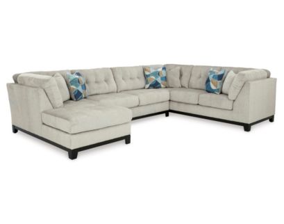 Ashley Maxon Place Stone 3-Piece Sectional with Left Chaise