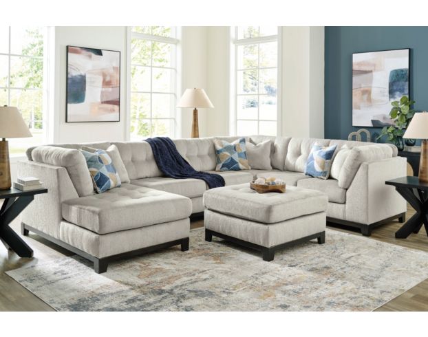 Ashley Maxon Place Stone 3-Piece Sectional with Left Chaise large image number 2