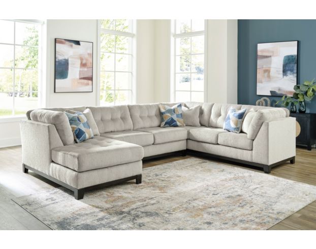 Ashley Maxon Place Stone 3-Piece Sectional with Left Chaise large image number 3