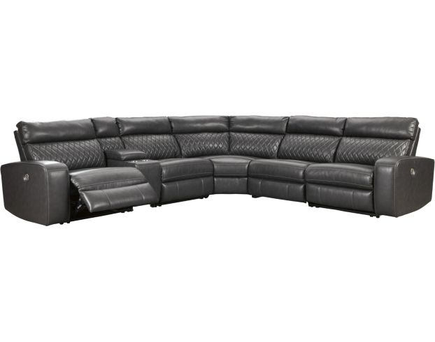 Ashley Samperstone 6-Piece Power Recline Sectional large image number 1