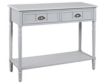 Ashley Goverton Gray Console Table small image number 1