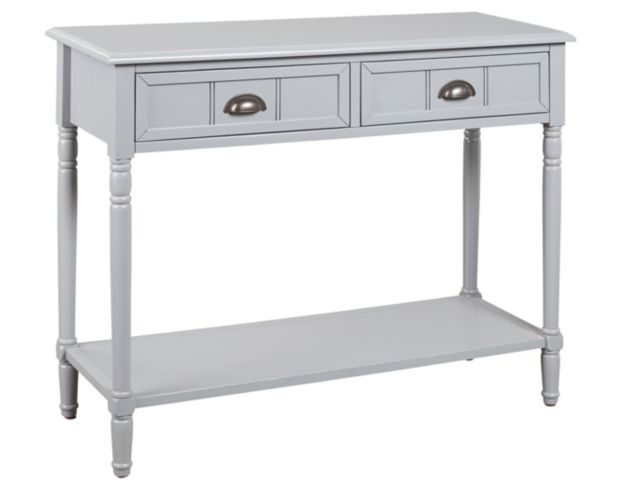 Ashley Goverton Gray Console Table large image number 1