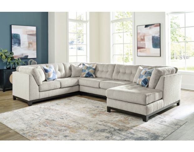Ashley Maxon Place Stone 3-Piece Sectional with Right Chaise large image number 3