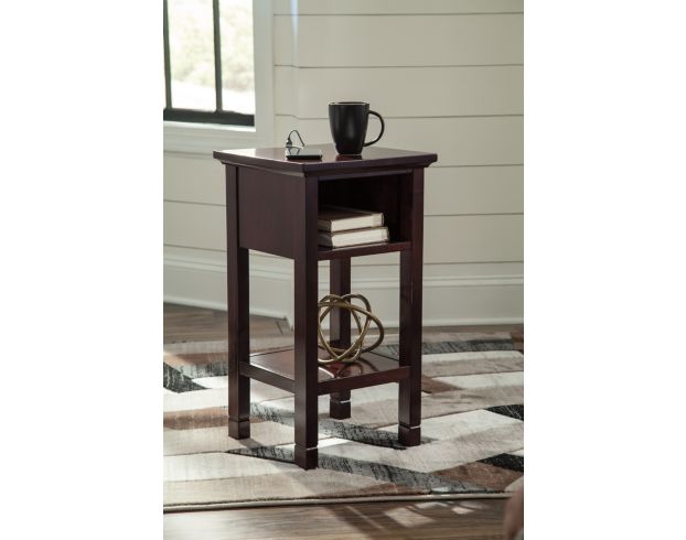 Ashley Reddish Brown Marnville Accent Table large image number 2