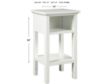 Ashley White Marnville Accent Table small image number 4