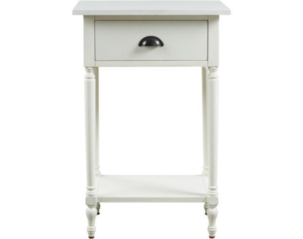 Ashley White Juinville Accent Table large image number 1