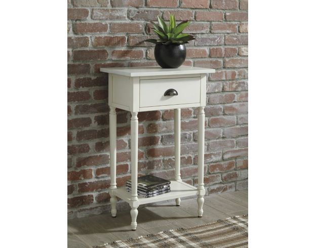 Ashley White Juinville Accent Table large image number 2