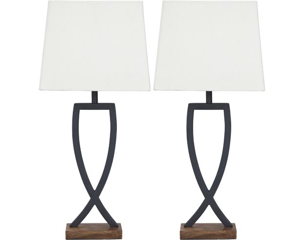Ashley Makara Table Lamps Set of 2 large image number 1