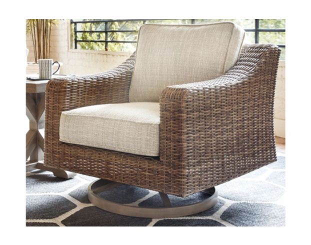 Ashley Beachcroft Swivel Lounge Chair large image number 5